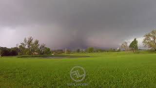 Directly hit by Linwood Kansas Tornado [upl. by Ennairrac]