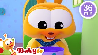 Konijn Jacks nieslied 🐰 🤧  Meer kinderliedjes en Rijmpjes 🎵 🎵 BabyTVNL [upl. by Nelan]