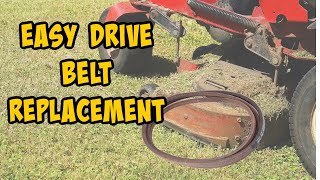 MTD Yard Machines Belt Replacement Howto guide for your Riding Mower [upl. by Adele]