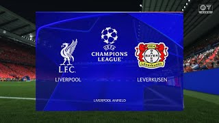 EA FC 25 PS5 Uefa Champions League Liverpool VS Bayer Leverkusen [upl. by Otina]