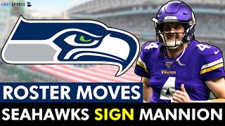 JUST IN Seattle Seahawks SIGN Sean Mannion Amid Geno Smith Injury News  Seahawks News [upl. by Barren327]