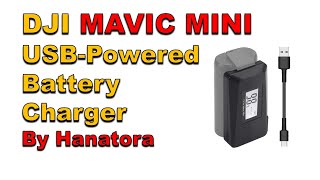 Mavic Mini Drone Battery Charger by Hanatora [upl. by Ahsercul]