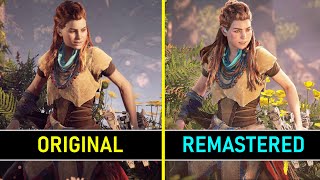 Horizon Zero Dawn  Original vs Remastered  PS5  InDepth Graphics Direct Comparison [upl. by Ettena]