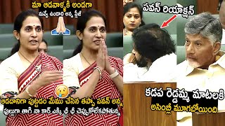 Whole Assembly Was Silent Over MLA Madhavi Reddy Words  Pawan Kalyan  Telugu Cinema Brother [upl. by Aiki]