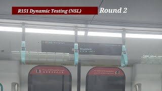 Round 2 R151 NSL Daytime TestingSMRT R151 839840 NSL at NS18 Braddell [upl. by Dinah]