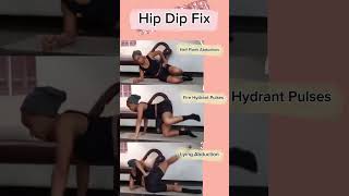 Fix Hip Dips at home with these exercises homeworkout homeworkoutwithoutequipment [upl. by France]