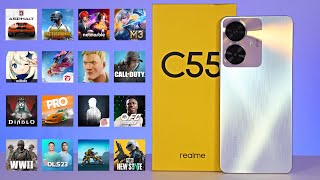 Game Test Realme C55 in 16 Games Android Fortnite 4k PUBG Genshin Call of Duty🔥 [upl. by Aisanahta3]