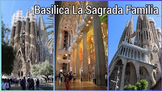 La Sagrada Familia Barcelona Tour  Walking tour inside the famous Basilica  4K Barcelona Spain [upl. by Souza]