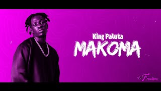 King Paluta  Makoma Official Lyrics Video [upl. by Ahsekahs838]