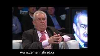 Miloš Zeman vs Karel Schwarzenberg  Prezidentská debata 18 Ledna 2013 [upl. by Zenas]