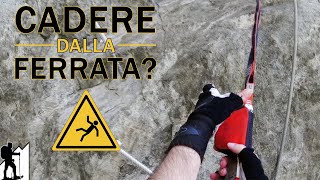 Cadere da una ferrata Ce lho Pont Canavese [upl. by Eceeryt985]