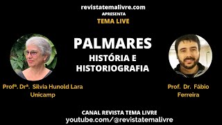 Palmares história e historiografia Convidada Profª Drª Silvia Hunold Lara Unicamp [upl. by Engdahl635]