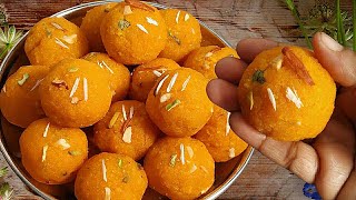 பூந்தி பொறிக்க தேவையில்லை 100 Perfect பேக்கரி மோத்தி லட்டு ரெடிMotichoor Laddu Recipe in Tamil [upl. by Barlow]