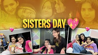 SISTERS DAY SPECIAL VLOG 💖  Sab Behno Ko Kiss Ki 😅  Behno Ka Chemistry Test 😂 [upl. by Rube785]