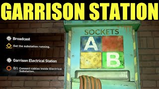 how to complete Garrison Electrical Station  Dying light 2 broadcast mission guide  Walkthrough [upl. by Zat459]