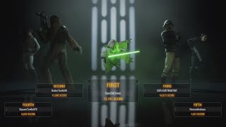 Star Wars Battlefront 2  Yoda Gameplay  Heroes Vs Villains [upl. by Lizette]