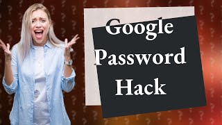 How do I see my Google password [upl. by Ahsotal]