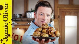 How to Make Roast Hasselback Potatoes  Jamie Oliver [upl. by Freed599]