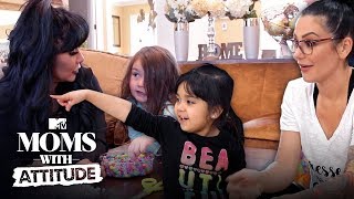 Snooki amp JWoww Swap Kids for the Day  Moms with Attitude  MTV [upl. by Ycniuqed352]