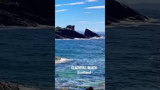 Clachtoll Beach Lochinver Sutherland short perfectbeach surfing perfectforsurfing [upl. by Kaylyn]