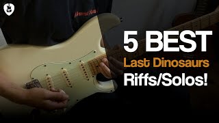 5 BEST LAST DINOSAURS RIFFS w tabs  Henrique Ferreira [upl. by Doyle97]