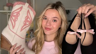 ASMR OverExplaining My New Shoes ˚˖𓍢ִ໋🌷͙֒✧˚🎀༘⋆ [upl. by Inaja220]