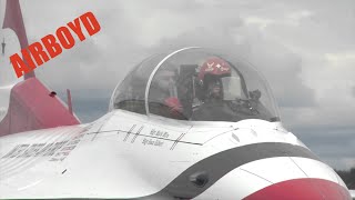 Thunderbirds Arriving ElmendorfRichardson [upl. by Celio]