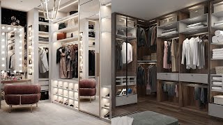 BEST 100 Modern Walkin Closet Design Ideas  Luxury Modern Interior Design [upl. by Fleck]