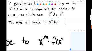 Convergent Series Theorem [upl. by Navets]