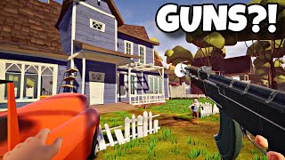 Hello Neighbor WEAPON MOD FULL SHOWCASE [upl. by Publea]