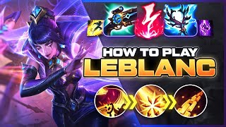 HOW TO PLAY LEBLANC SEASON 14  Build amp Runes  Season 14 Leblanc guide  League of Legends [upl. by Wojcik]