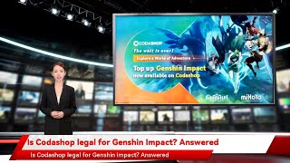 Is Codashop legal for Genshin Impact Answered [upl. by Adran]