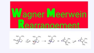 Wagner Meerwein Rearrangement Rearrangement Organic chemistry  Reaction  shorts [upl. by Clere]