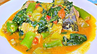 How To Make Angolan Croaker Fish Stew  Calulu africas Tastiest Dish [upl. by Dempstor]