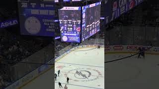 Amalie Arena Buzz Join Me for an Epic PreSeason Clash Between Lightning⚡ and Hurricanes 🌀 nhl [upl. by Service238]