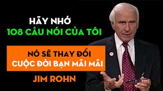 108 Câu Nói Hay Nhất Của Jim Rohn Giúp Bạn Phát Triển Bản Thân Tốt Nhất  Domino Life [upl. by Leila]