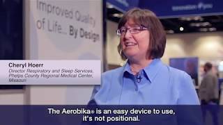 Monaghan Medical Corporation  AEROBIKA® OPEP device Testimonial 3 [upl. by Kwang45]