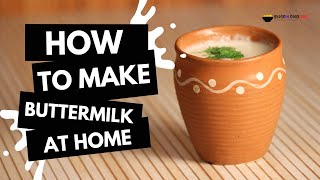 How to Make Buttermilk at Home in 3 Quick amp Easy Ways [upl. by Le]