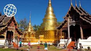 Chiang Mai Thailand The City of Temples Amazing Places 4K [upl. by Lottie]