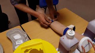 IV Cannulation by Dr Ankur GotAspirEd [upl. by Nelyak]