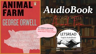 Animal Farm by George Orwell  Full Audiobook English Learning [upl. by Tjon528]