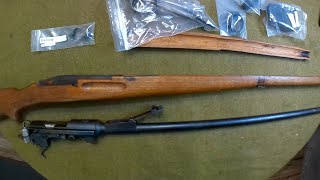 Swiss K31 Barreled Action from Hunters Lodge Restoration Part 1 Inspection and Stock Fit Check [upl. by Attekahs]