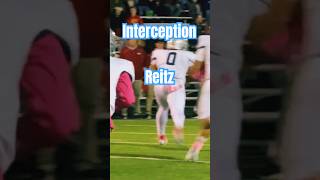 Mater Dei gets Intercepted by Reitz highschoolfootball footballshorts highschoolhighlights [upl. by Ycram]