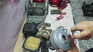 Elektrikli Süpürge Makinesi Motor Bakım Temizliği Nasıl Yapılır   Tel 05526859286 [upl. by Starling]