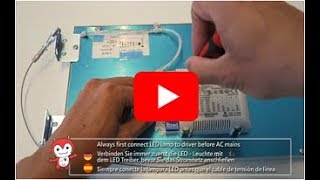 LCM254060BLE Bluetooth CASAMBI LED driver tutorial [upl. by Ettedo]