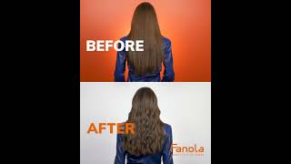 Fanola  Before and After  NO Orange Shampoo [upl. by Nodanrb]