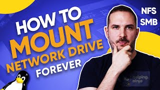 How to Permanently Mount Network Drive in Linux the Proper Way [upl. by Vezza]