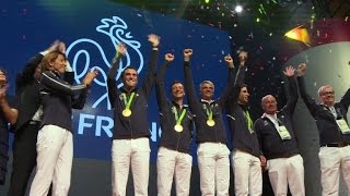 JO  les médaillés français célébrés à Rio [upl. by Haliak95]