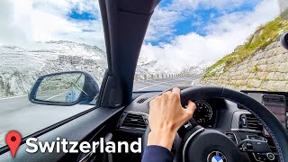 Breathtaking Switzerland Alps POV Drive In BMW M2 [upl. by Anagrom]