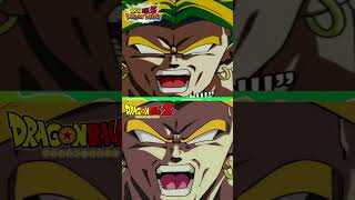 BROLY DISPOSES OF PERAGUS VIC MIGNOGNA VOICED DOKKANMOVIE COMPARISON shorts dokkanbattle [upl. by Callida617]